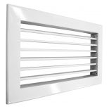 1VA-600х500 решетка однорядная алюминиевая 1VA-600х500 решетка однорядная алюминиевая
