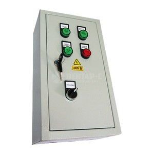 Щит управления противопожарным вентилятором ЩУВ-П-380/0,09кВт/М