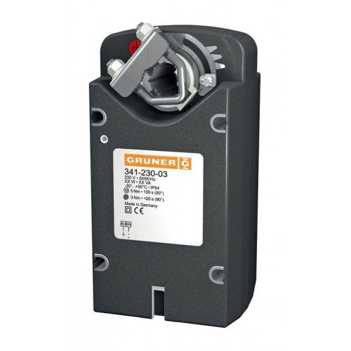 Электропривод Gruner 341-230-05-S2 5Нм/230В
