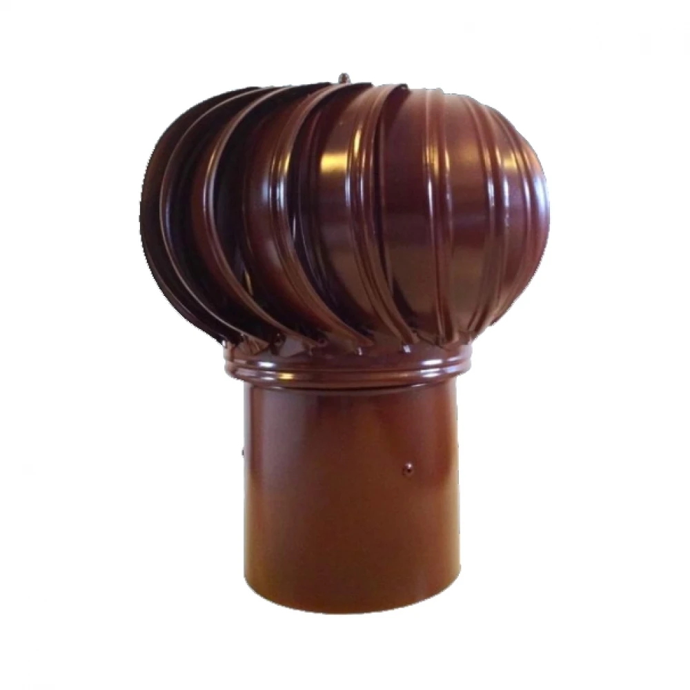 Турбодефлектор вытяжной вентиляции из краш металла TD-400 (с усилением)