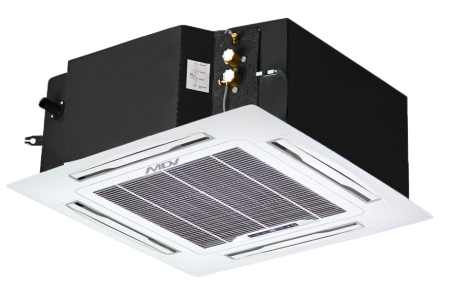 Кассетные двухтрубные фанкойлы (четырёхпоточные, полноразмерные) MDKA-950R