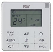 Кассетный двухтрубный фанкойл MDV MDKA-V950R