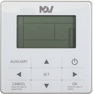 Напольно-потолочный двухтрубный фанкойл MDV MDKH2-V350-R4