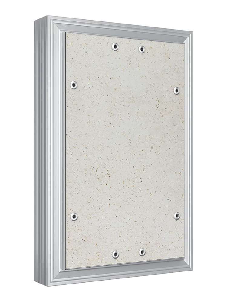 Люк ревизионный D Ceramo Optimum 200х300 скрытый монтаж петля алюминий EVECS