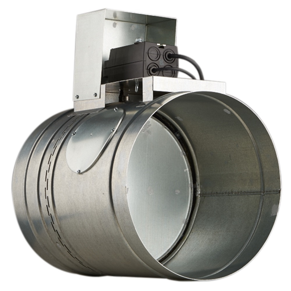Клапан противопожарный SHUFT SHFDC-120-O-d125-MB230-0-0-Kk-MC, Ø125 мм, EI 120