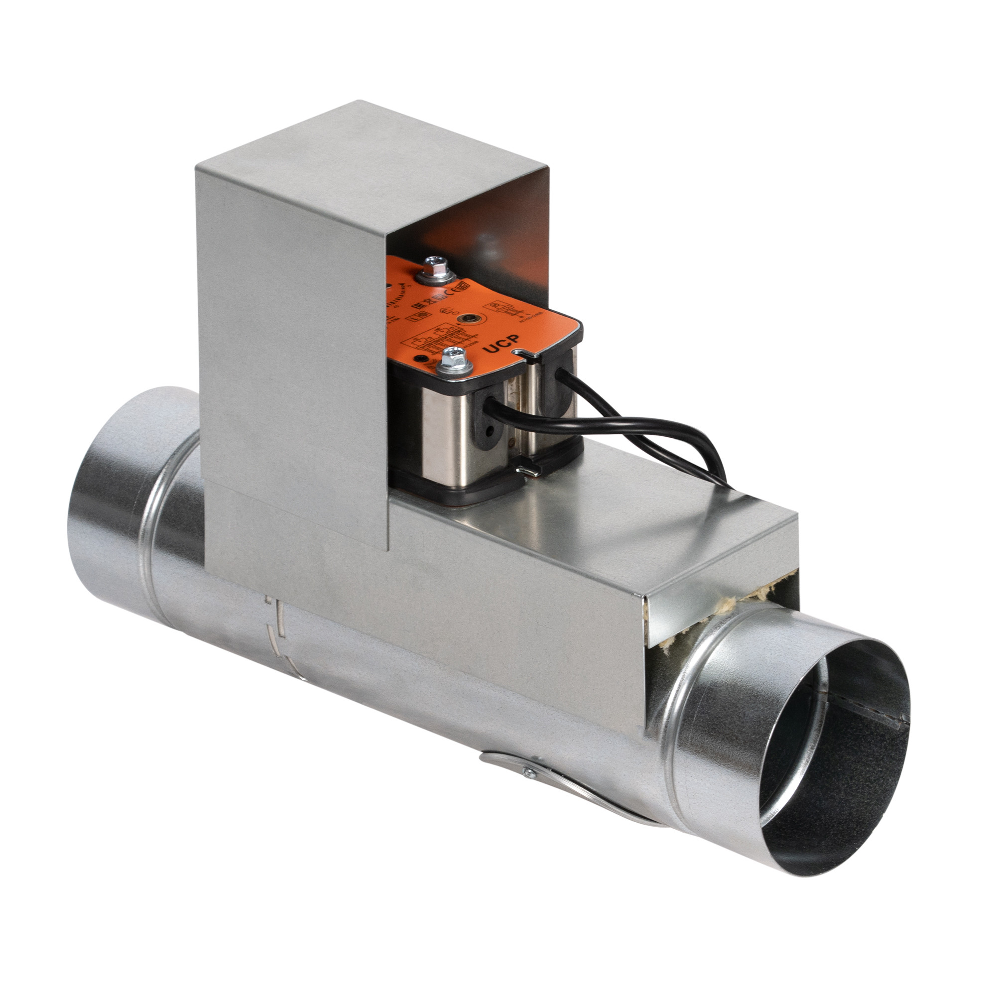Клапан противопожарный SHUFT SHFDO-60-O-d200-MB230-0-0-0-MC