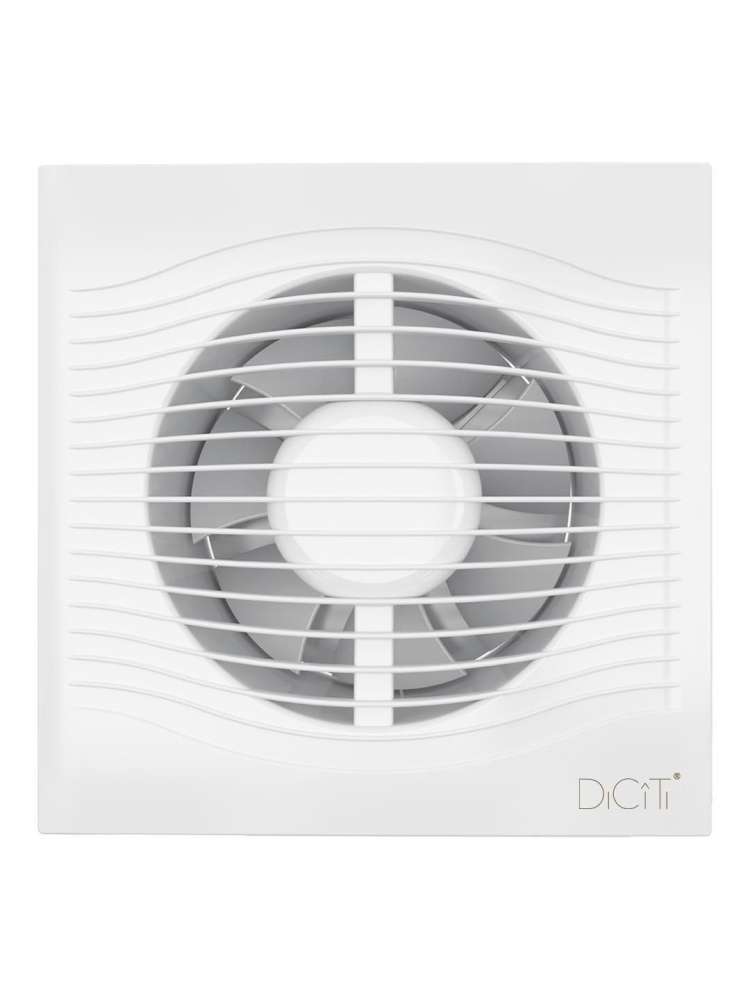 Вентилятор накладной SLIM D125 обратный клапан DICITI