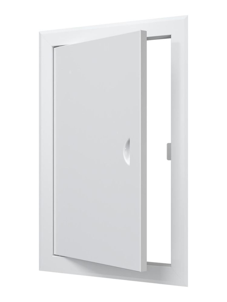 Люк ревизионный ЛТМ фланец 250х400 ручка магнит 310х460 окрашенная сталь EVECS