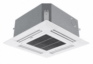 Кассетный внутренний блок Haier AB12CS1ERA(S) для мульти-сплит систем, панель PB-700IB