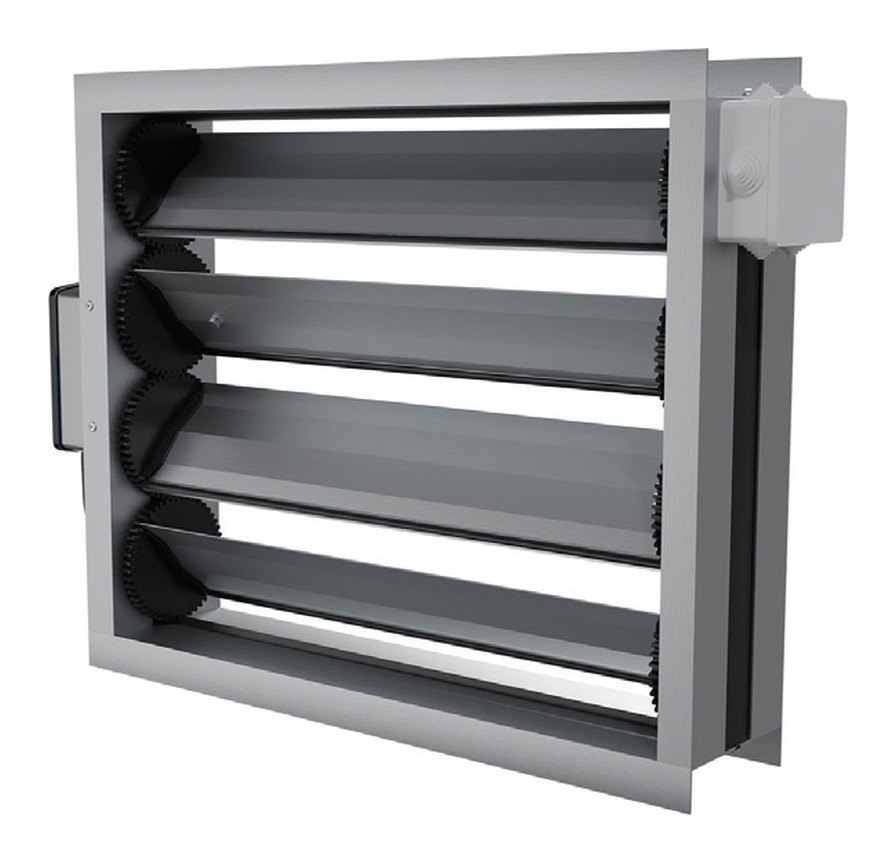Воздушный клапан с электроподогревом ВКп 700×1500