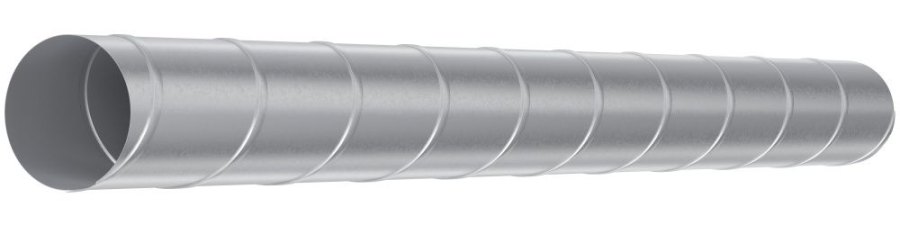 Воздуховод DG D200 L1,25м оцинкованная сталь ERA PRO