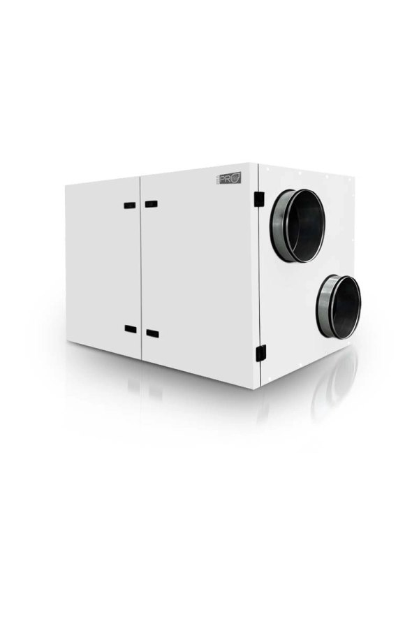 Установка приточно-вытяжная ARIA 1100 м3/ч горизонтальная с роторным рекуператором прав. ERA PRO